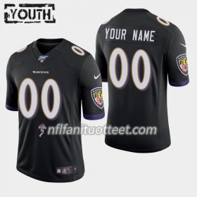 Lasten Baltimore Ravens NFL Pelipaita Custom Nike Musta 100th